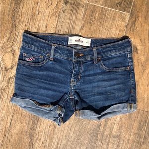 Deep Blue Hollister Shorts